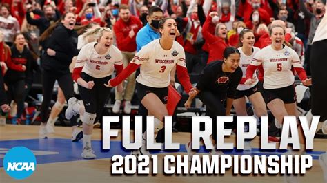 wisconsin volleyball team video|Wisconsin vs. Nebraska: 2021 NCAA volleyball championship ...